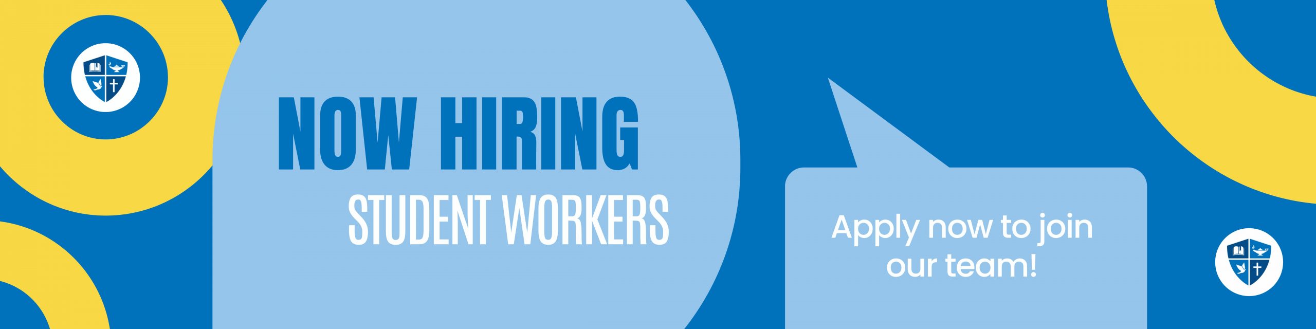 Now Hiring Student Workers